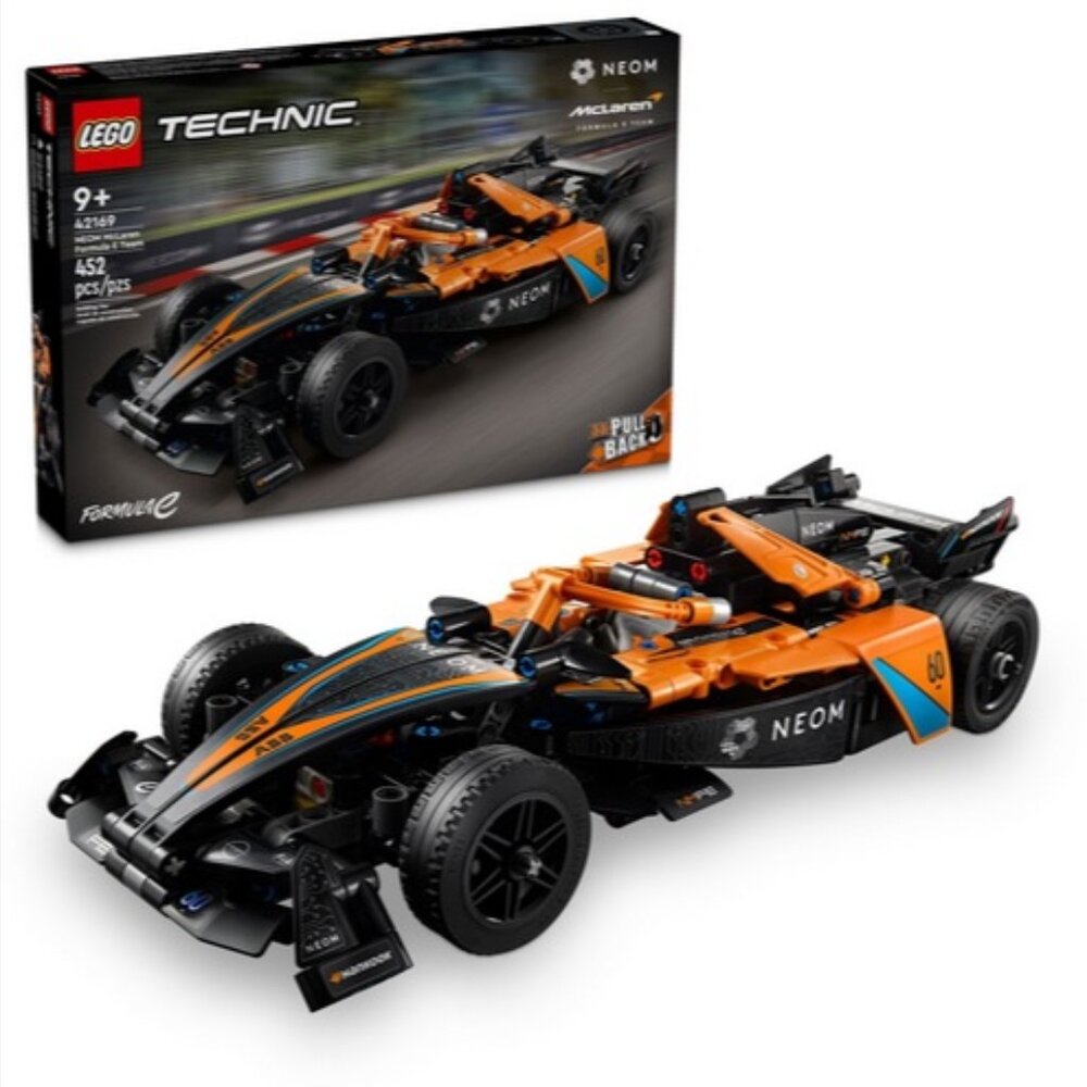 LEGO TECHNIC: Neom Mclaren Formula E Race Car (42169) NIB